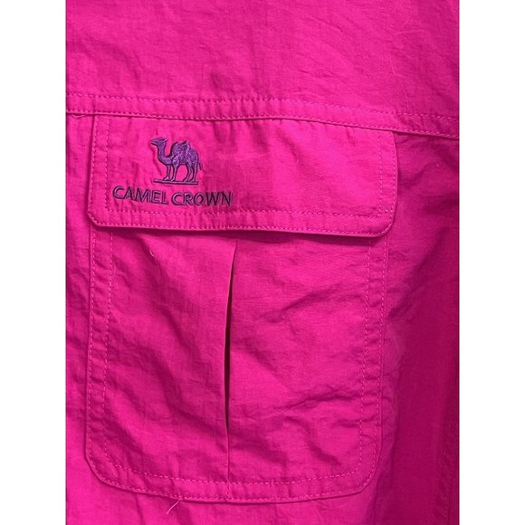 NWT Camel Crown Pink Quick Drying Long Sleeve Shirt Size XXL hiking Outdoors 2xl - Picture 2 of 9